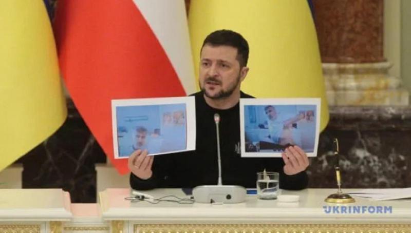 "ვთვლი, რომ საქართველოს მთავრობას აქვს მიზანი - მოკლას სააკაშვილი" - ვოლოდიმირ ზელენსკიმ სააკაშვილის ფოტოები საჯაროდ წარადგინა