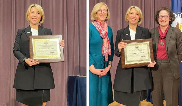 ნინო ლომჯარიას და მის გუნდს აშშ-ის სახელმწიფო დეპარტამენტმა ადამიანის უფლებათა დამცველის ყოველწლიური, გლობალური ჯილდო გადასცა