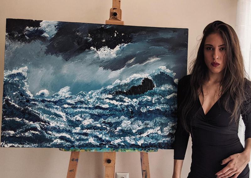 "მშობლები შვილებს ჩემთან მეგობრობასაც კი უკრძალავდნენ... ამერიკაში რომ წამოვედი, თან ძაღლი მახლდა" - ქართველი მხატვარი, რომელიც აშშ-ში 12 ხელოვანთან ერთად გამოარჩიეს