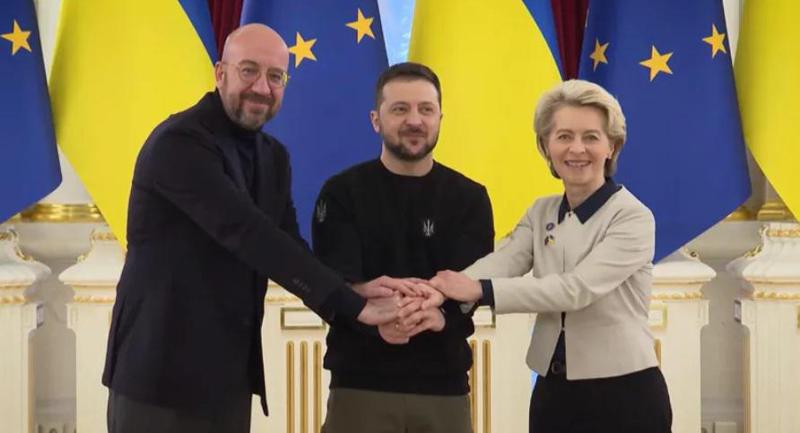 დღის ფოტო - "ევროკავშირი და უკრაინა ოჯახია... თქვენი ბედი - ჩვენი ბედია”