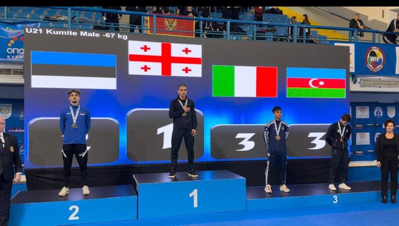 კარატისტი იკა სულამანიძე ევროპის ჩემპიონი გახდა