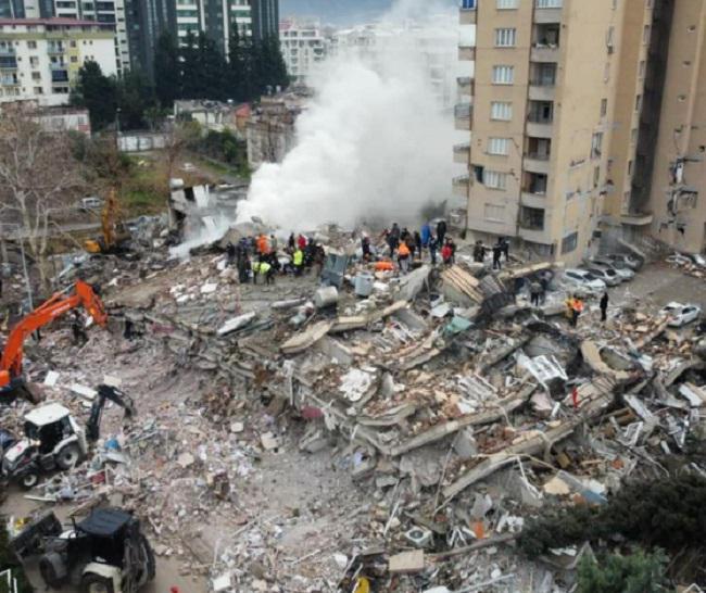 თურქეთსა და სირიაში მიწისძვრის შედეგად დაღუპულთა რაოდენობამ 1 500-ს გადააჭარბა