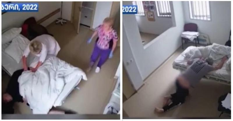 ვრცელდება მიხეილ სააკაშვილის ახალი კადრები კლინიკა "ვივამედიდან" (ვიდეო)