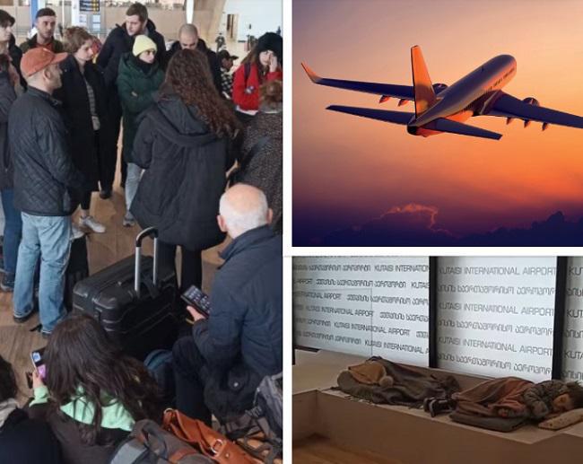 "საათნახევარი გაგვატარებინეს პასუხში - მე არ ვიცი, მე ნუ მეკითხებით და თვითმფრინავი წავიდა" - რატომ გაფრინდა ქუთაისიდან ბერლინში Wizz Air-ის თვითმფრინავი 87 მგზავრის გარეშე