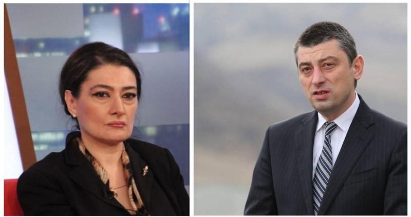 "შენ უკვე იყავი, თვალები დაგვთხარე და მარტო თვალის პაჭუნისთვის ვის ვინ მოჰყავს?!" - თაკო ჩარკვიანი გახარიას განცხადებაზე