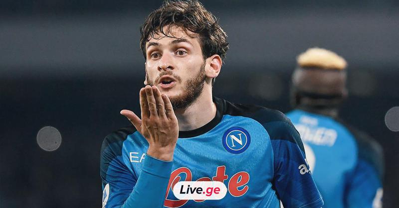 ხვიჩა კვარაცხელია სერია A-ს თებერვლის თვის საუკეთესო ფეხბურთელი გახდა