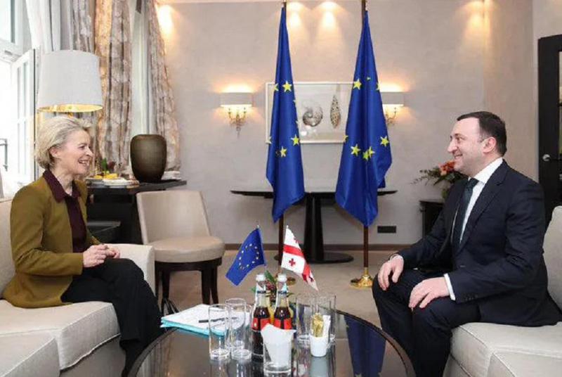 "მზად ვართ, გავაგრძელოთ მუშაობა საქართველოსთან ერთად იმისთვის, რომ..." - რას წერს "ტვიტერზე" ურსულა ფონ დერ ლაიენი ღარიბაშვილთან შეხვედრის შემდეგ