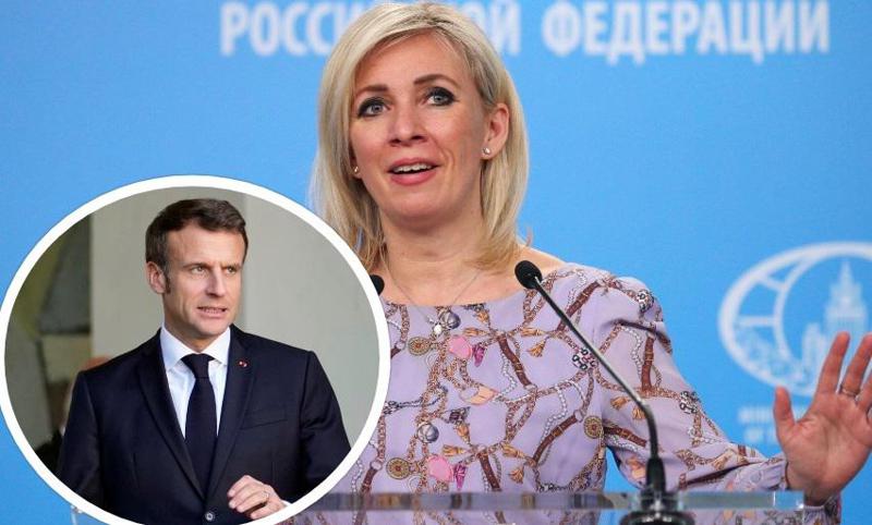 "საფრანგეთი მაკრონით არ დაწყებულა" - მარია ზახაროვა მაკრონს პასუხობს და ნაპოლეონს იხსენებს