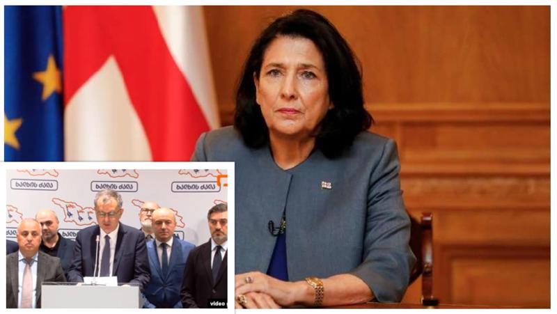 პრეზიდენტის ადმინისტრაცია განცხადებას ავრცელებს - როგორია სალომე ზურაბიშვილის პოზიცია "ხალხის ძალის" კანონპროექტზე?