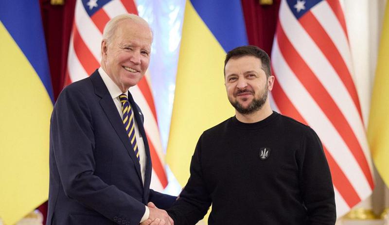 "კეთილი იყოს თქვენი მობრძანება კიევში" - რას წერს ვოლოდიმირ ზელენსკი უკრაინაში ჯო ბაიდენის ვიზიტის შესახებ: პრეზიდენტების პირველი ფოტო კიევიდან