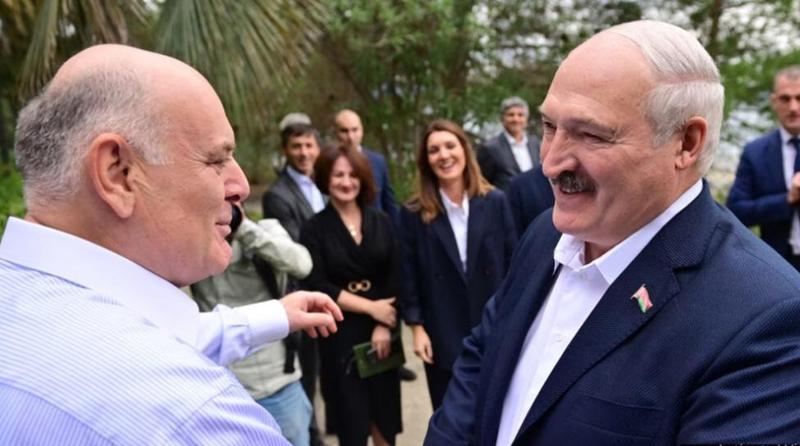 ასლან ბჟანია ბელარუსში ალექსანდრ ლუკაშენკოს შეხვდა