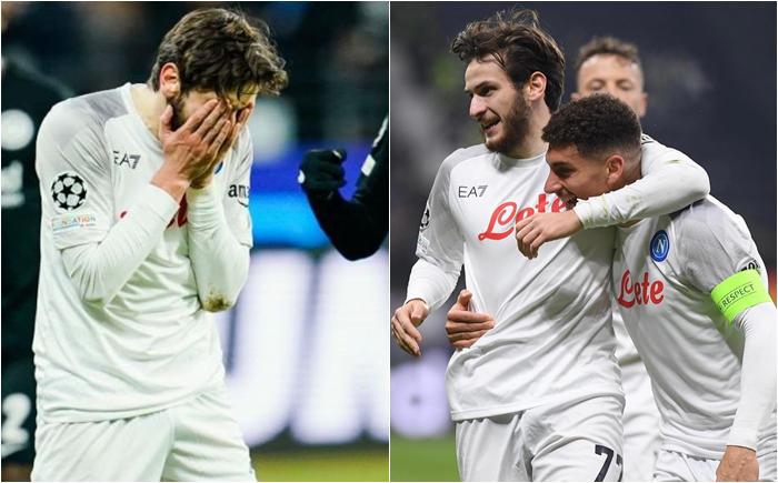 "კვარას" ულამაზესი საგოლე პასი ქუსლით, გაფუჭებული თერთმეტმეტრიანი და საუკეთესო ასისტენტი ჩემპიონთა ლიგაში, მესისთან ერთად - ხვიჩას და "ნაპოლის" მორიგი გამარჯვება