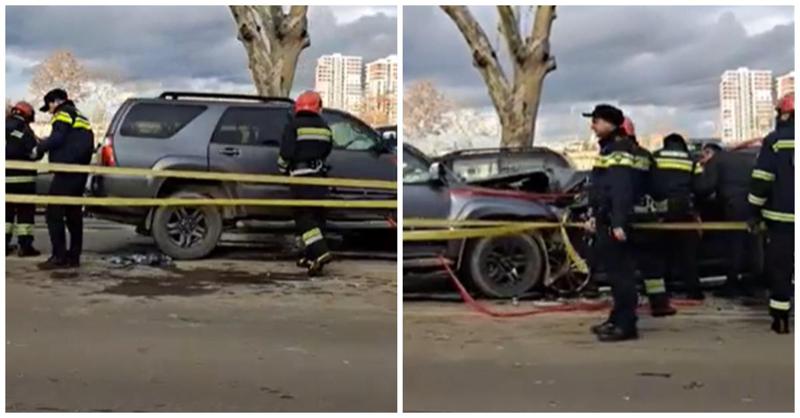 ავარია სანაპიროზე - არის მსხვერპლი: კადრები ადგილიდან