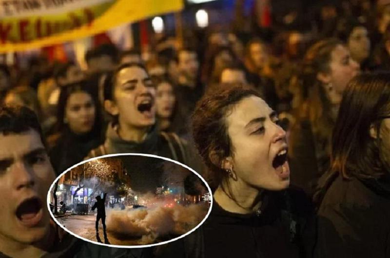 "ჩვენი ტკივილი რისხვად გადაიქცა" - მწვავე პროტესტი და შეტაკებები ათენში: მატარებლების შეჯახების საქმეზე ერთი ადამიანია დაკავებული, ტრანსპორტის მინისტრი კი გადადგა