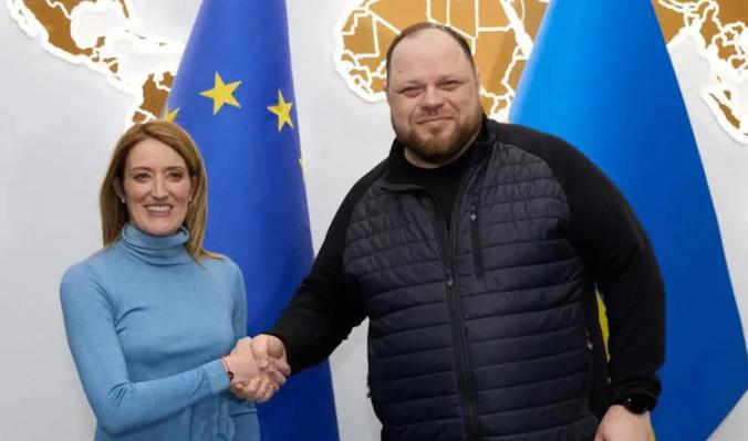 "კარგია უკრაინაში დაბრუნება... ამ მამაც ადამიანებთან" - რობერტა მეცოლა უკრაინას სტუმრობს: რას წერს ევროპარლამენტის პრეზიდენტი?