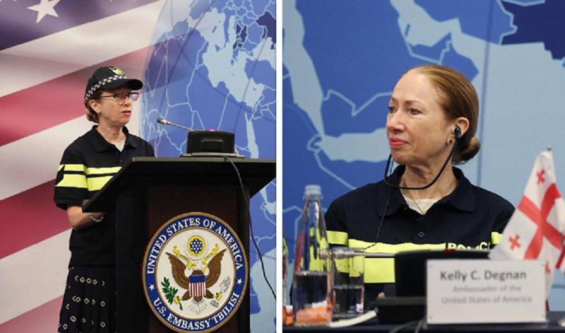 კელი დეგნანი ქართული პოლიციის ფორმით - რა ფოტოებს ავრცელებს შსს