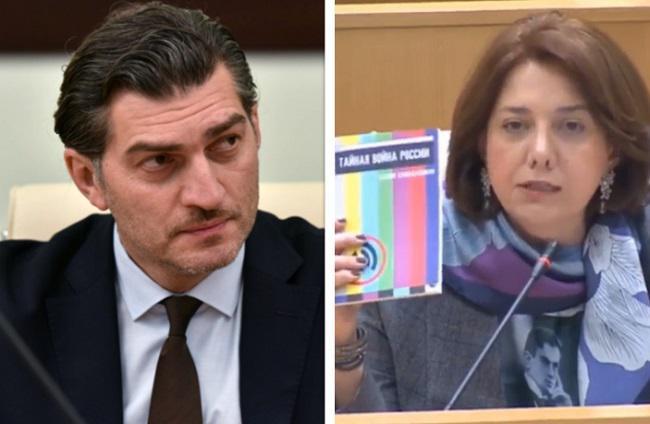 "ყაველაშვილს რუსეთის ფარულ ომზე ჩემი წიგნი მოვუტანე, სამ ენაზეა გამოცემული, მაგრამ რუსულ ენაზე მოვუტანე" - სალომე სამადაშვილი