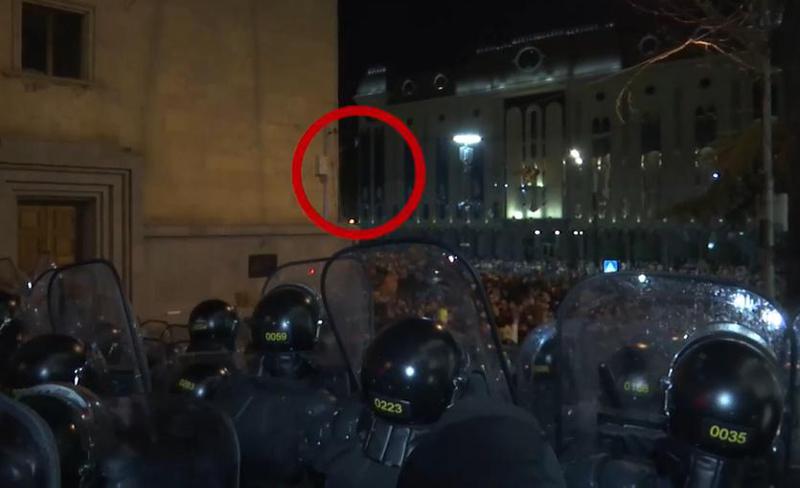 რა კადრებს ავრცელებს შსს გუშინდელი აქციიდან?