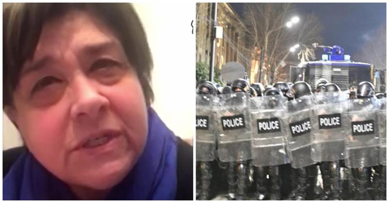 "მივუსამძიმრებ მათ დედებს, რომ ასეთები გაზარდეს" - თამრიკო ჭოხონელიძე სპეცრაზმელებზე