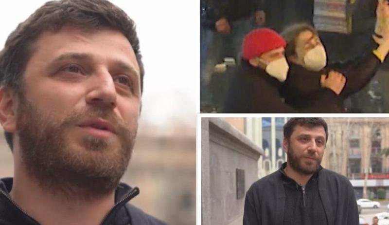 "ეგრევე მივხვდი, რომ მისკენ უნდა წავსულიყავი, დამეცვა...იგივეს გავაკეთებ თუ საჭირო იქნება, დაუზარელად" - რას ჰყვება აქციების კიდევ ერთი სიმბოლო, ბიჭი წითელი ქუდით