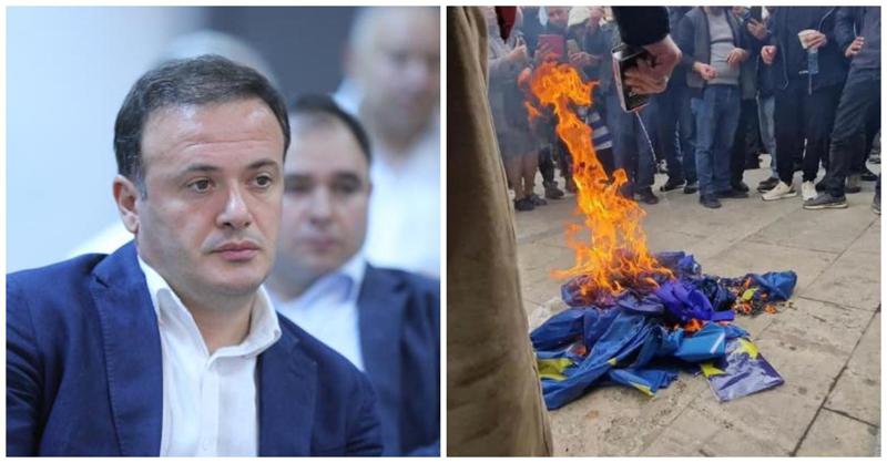 "დროშების წვას და ერთმანეთთან ბრძოლას, აჯობებს, ყველამ ერთად ვიბრძოლოთ ჩვენი ევროპული მომავლისთვის" - ზარქუა