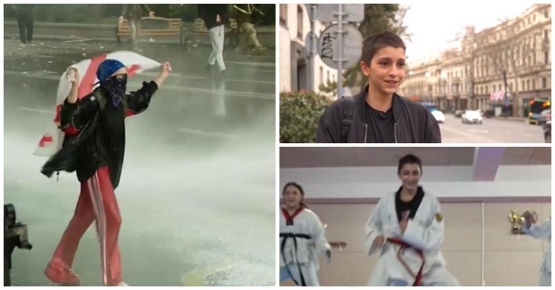 "მერჩივნა, როგორც ჩემპიონი, ისე გავეცანი ხალხს..." - რას ჰყვება აქციების სიმბოლოდ ქცეული მოზარდი, რომელიც ტაეკვანდოში საქართველოს ორგზის ჩემპიონია