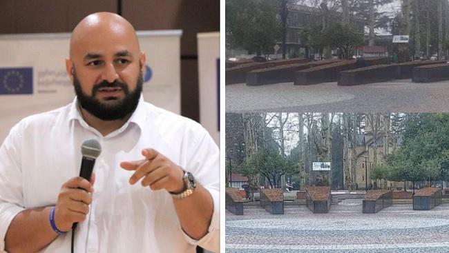 "ოზურგეთის განვითარება აღიზიანებთ. საკუთარი ქალაქის დაცინვა სამარცხვინოა!" - რას აცხადებს ოზურგეთის მერი გავრცელებულ ინფორმაციაზე, რომ ქალაქში კუბოს ფორმის საყვავილეები დადგეს