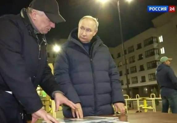 "ვლადიმერ პუტინი ოკუპირებულ ქალაქ მარიუპოლში ჩავიდა" - რას წერს რუსული მედია