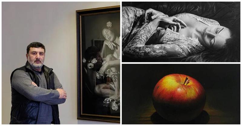 "მახსოვს დარბაზში მყოფთა რეაქციები: "ვაიმეეე" - ვინ არის პოლიციის ვიცე-პოლკოვნიკი, რომლის ფანქრით შესრულებული ჰიპერრეალისტური ნახატები აღფრთოვანებას იწვევს