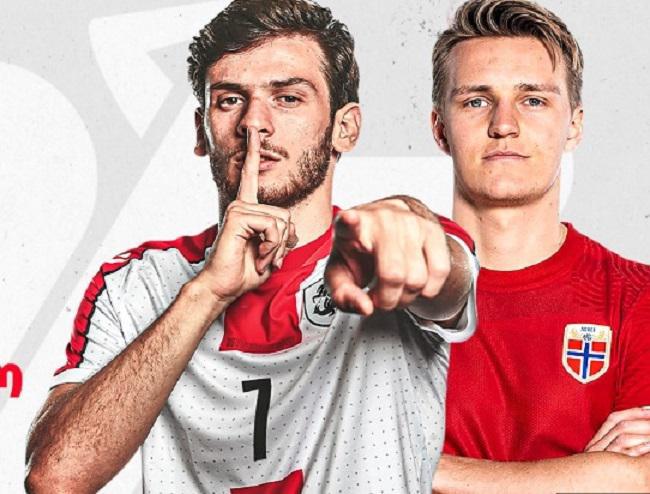 საქართველოს ნაკრებს ჯერჯერობით არაფერი გამოუვიდა, უზუსტო პასები და თამაშიდან თითქმის გამოთიშული კვარაცხელია - პირველი ტაიმი წავაგეთ