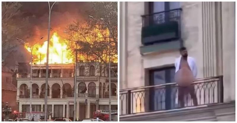 დაკავებულია პირი, რომელმაც "ამბასადორის" ერთ-ერთ ნომერში ხანძარი გააჩინა - რა ინფორმაციას აქვეყნებს შსს?