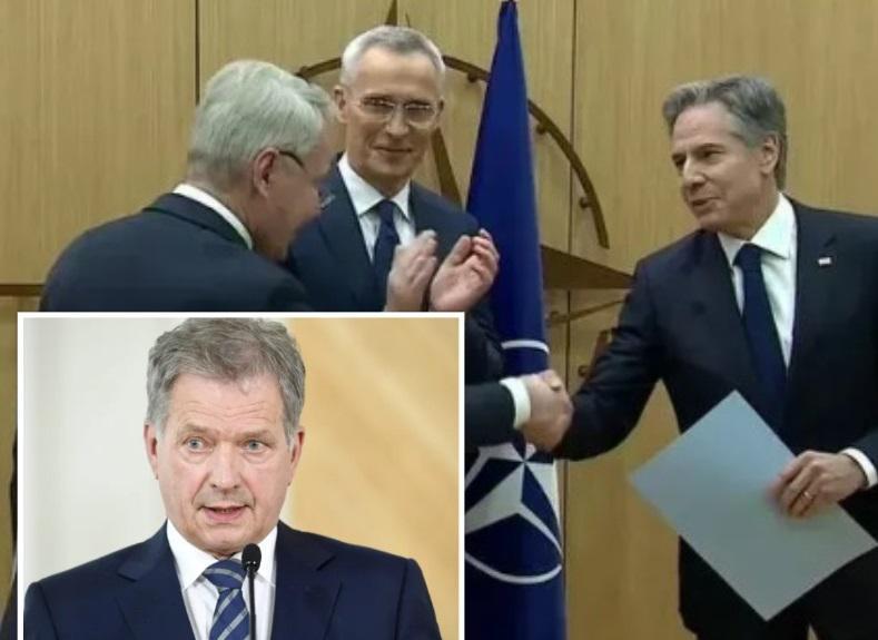 "დღევანდელი დღე ყველაზე ისტორიულია - რუსებმა სცადეს მათ გარშემო შიშის შექმნა, მაგრამ ჩვენ არ გვეშინია" - ფინეთი ნატო-ს წევრი ოფიციალურად გახდა