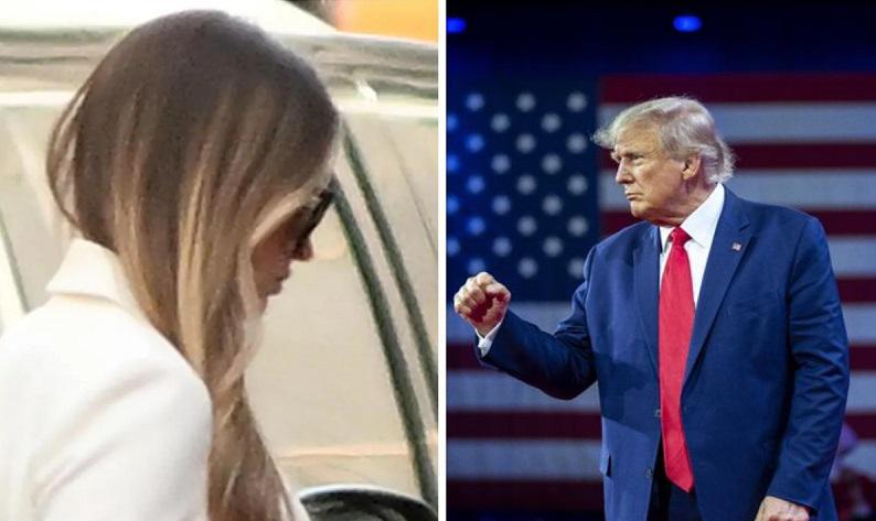 სად არის მელანია? - ქმრის სკანდალური ბრალდებების ფონზე, აშშ-ის ყოფილი პირველი ლედი კამერებთან გამოჩნდა: რას წერს მედია