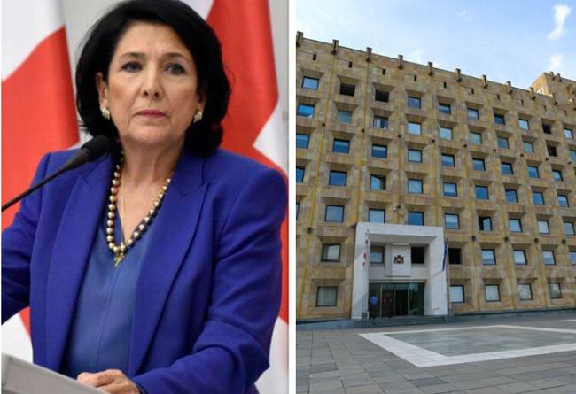 "15 მაისს ძალში შევიდა პუტინის განკარგულება  და 15 მაისსვე მთავრობამ გასცა თანხმობა - პრეზიდენტის ბრიუსელში ვიზიტზე კი მთავრობას თანხმობა ამ დრომდე არ გაუცია" - პრეზიდენტის ადმინისტრაცია