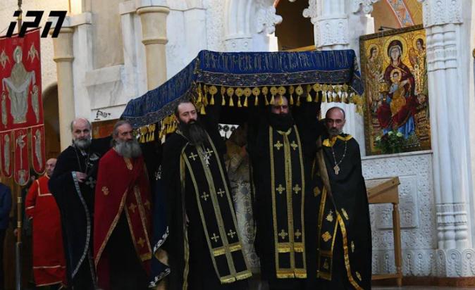 სამების საკათედრო ტაძარში გარდამოხსნის ტრადიციული წესი შესრულდა