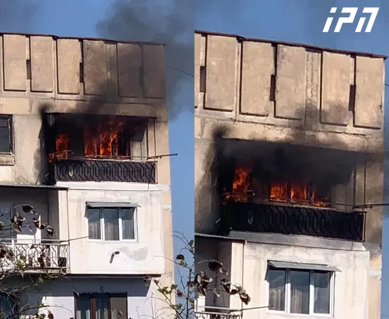 ნუცუბიძის პლატოზე ხანძარს ერთი ადამიანი ემსხვერპლა