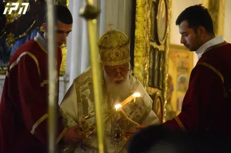 "ჩვენ ვცხოვრობთ რთულ პერიოდში, ფეთქებადსაშიშ დროში, როდესაც ბირთვული კატასტროფის საფრთხე რეალურია, ამიტომაც განსაკუთრებით ვფიქრობთ მშვიდობაზე" - ილია მეორე