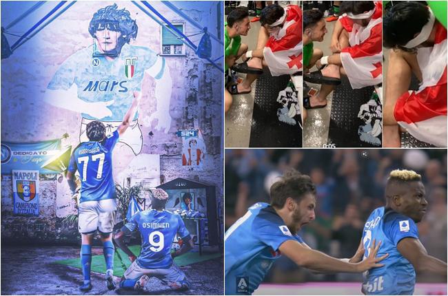 "კვარაცხელია იქცა დიად აღმოჩენად..." - ყველაზე დიდი როლი და ჩემპიონობის ყველაზე მოკრძალებული აღნიშვნა: ატირებული "კვარა" და გამოხმაურებები გამარჯვების შემდეგ