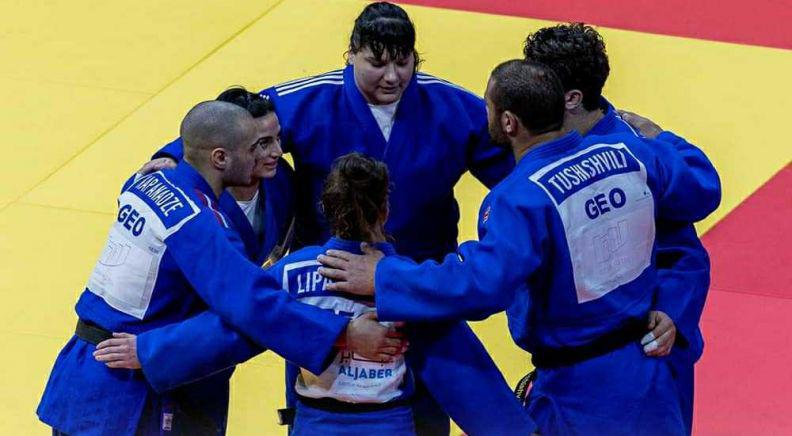 ქართველი ძიუდოისტების ისტორიული გამარჯვება -  საქართველოს ნაკრებმა მსოფლიო ჩემპიონატის გუნდურ შეჯიბრში მესამე ადგილი მოიპოვა