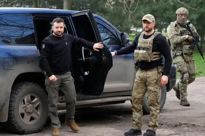ვოლოდიმირ ზელენსკი გაერთიანებულ სამეფოს ეწვია
