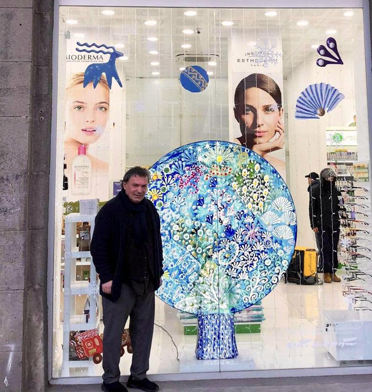 ზურა გომელაურის სიცოცხლის ხე - გამოფენა თბილისის ღვინის მუზეუმში