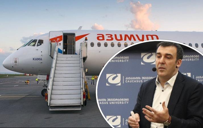 "მთავრობამ დაუშვა, მაგრამ მთლად ბრმა კატებივით ნუ მოვიქცევით, ჩვენი მგზავრები არ უნდა ვანდოთ რუსეთის უსაფრთხოების სტანდარტებს" - უსაფრთხოების რა პრობლემები შეიძლება შეიქმნას რუსული "აზიმუტის" თვითმფრინავებზე?