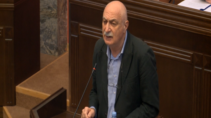 "რომელი იკვებებით ნორმალურად? დილას ყავს სვამთ და გარბიხართ, ღამე ჭამთ და მთელი ღამე არ გძინავთ" - ლადო კახაძე დეპუტატებს