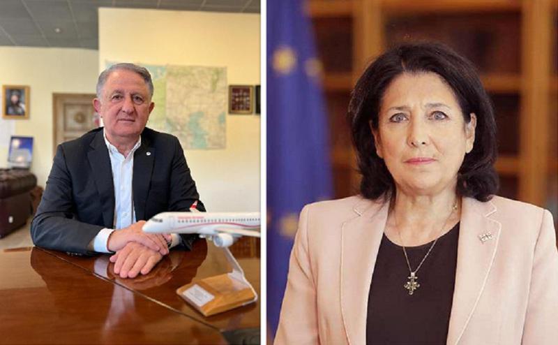 "მას პერსონა ნონ გრატად ვაცხადებთ და ჩვენს ბორტზე არ დავუშვებთ” - “ჯორჯიან ეარვეისის” დირექტორი სალომე ზურაბიშვილზე