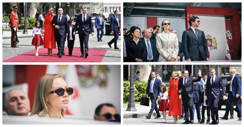 როგორ გამოიყურებოდნენ ნუნუკა თამაზაშვილი და ანუკი არეშიძე ფიცის დადების ცერემონიაზე -  ფოტოები მთავარი ღონისძიებიდან