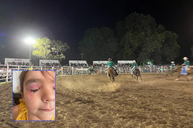 ავსტრალიაში გამართულ როდეოზე შეკრებილ ხალხს გაქცეული ხარი დაესხა თავს