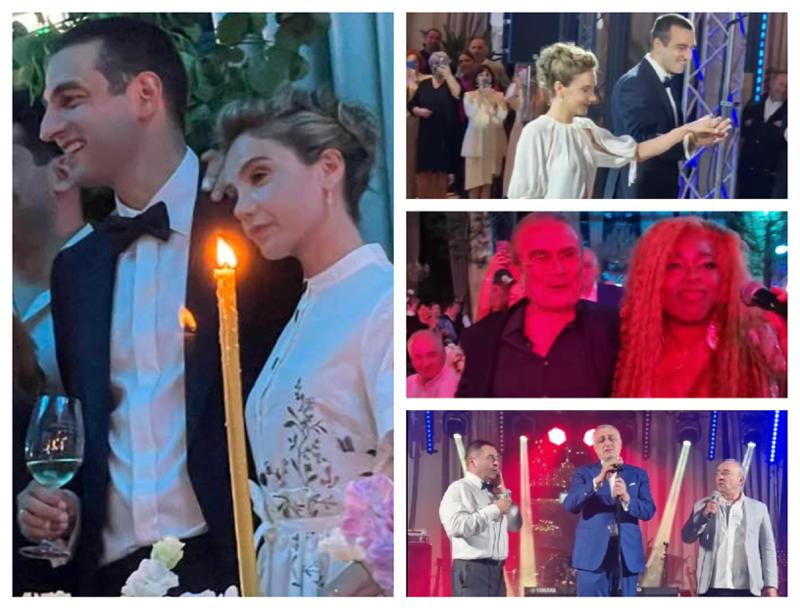 მამუკა ხაზარაძის სიმღერა, ნეფე-პატარძლის "ქართული" და თემურ ჭყონიას ცეცხლოვანი ცეკვა კუბელ მომღერალთან - ნიკა ხაზარაძის ქორწილის დეტალები (ვიდეო)