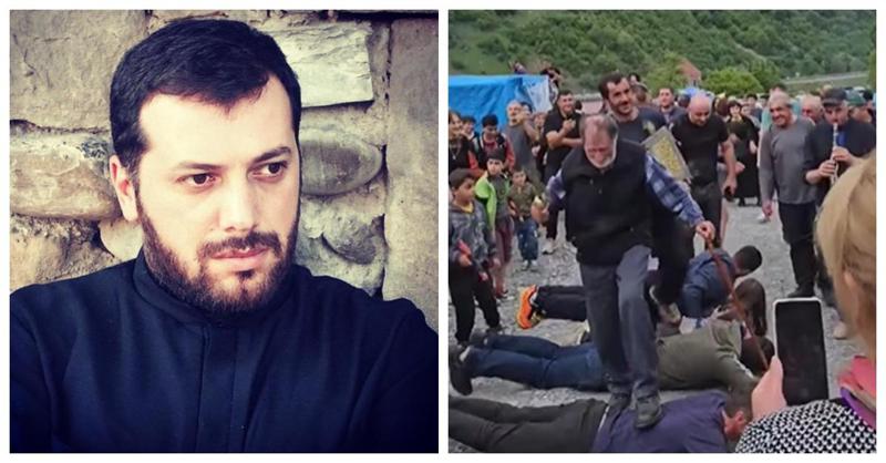 "ზრდასრულ ადამიანებთან ერთად ფორთხვით მოძრაობენ მოზარდები... ამას ეკლესიასთან საერთო არაფერი აქვს" - პეტრე კოლხი ლომისობიდან გავრცელებულ ვიდეოსა და მსხვერპლშეწირვის ტრადიციაზე