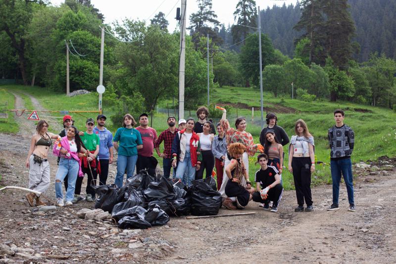 3-5 ივნისს, საქველმოქმედო ორგანიზაცია "სადაგის" ორგანიზებით ბაკურიანში დალაგების ფესტივალი მოეწყო
