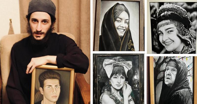 "სკოლის დამთავრების შემდეგ პირდაპირ მონასტერში წავედი... ჩემი შემოსავლის წყარო ხატვა და დეკორაციების კეთებაა" - თვითნასწავლი მხატვრის საოცარი შემოქმედება და ოცნება საკუთარ გამოფენაზე